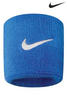 Niebieski - Opaska na rękę Nike Swoosh (792476) | 55 zł