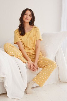 Pyjama en coton mélangé