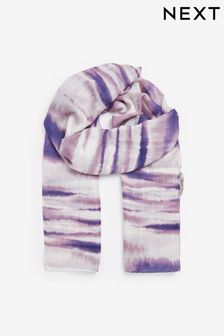 Purple Tie Dye Lightweight Scarf (793633) | €9.50