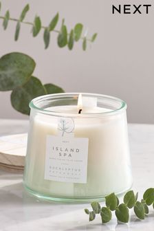 Teal Blue Island Spa Lidded Jar Scented Candle (793820) | €10.50