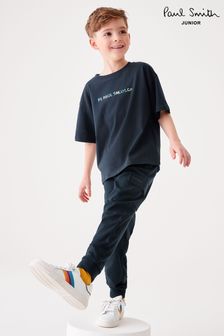 Paul Smith Junior Boys Oversized Short Sleeve Iconic Print T-Shirt (793852) | 198 QAR
