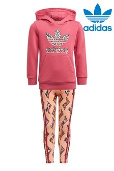 adidas Originals Little Kids Zig Zag Hoodie Set