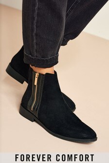 Bottines Forever Comfort® zippées