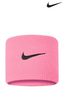 Różowy - Opaska na rękę Nike Swoosh (795415) | 55 zł