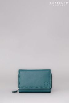 أخضر أزرق على أخضر - محفظة جلد صغيرة من Lakeland Leather (795898) | 159 ر.س