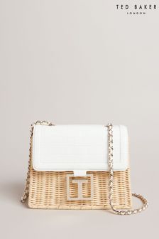 Ted Baker Cream Jaylisi Imitation Croc Effect Basket Bag (795937) | €94