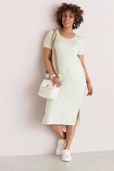 Robe t-shirt maternité en jersey