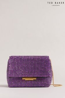 Ted Baker Gliters Crystal Mini Cross-Body Purple Bag (797342) | €82
