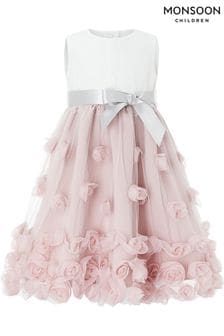 Monsoon Pink Baby Ianthe Dress (797609) | 315 zł - 345 zł