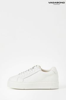 Vagabond Judy White Leather Trainers (797826) | $175