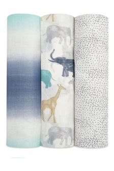 aden + anais™ Large Silky Soft Muslin Blanket 3 Pack Expedition (798105) | 1,722 UAH