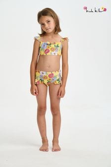 Nicole Miller Yellow Foral Bikini Set (798122) | AED166 - AED177