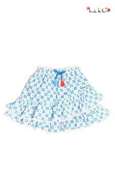 Nicole Miller Blue Printed Skirt (798199) | $52 - $57