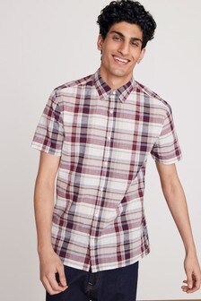 Check Short Sleeve Shirt