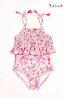 Nicole Miller Pink Floral Swimsuit (798625) | €36 - €38