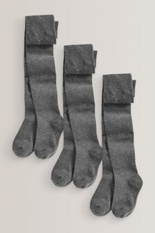 灰色 - 3雙裝純棉學生襪褲 (799274) | NT$470 - NT$670