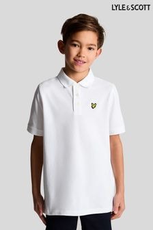 Lyle & Scott White Boys Classic Polo Shirt (799764) | $60 - $69