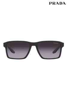 Prada Sport Ps 05ys Чорні сонцезахисні окуляри (800156) | 12 817 ₴