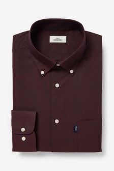 Оксфордская рубашка из немнущейся ткани на пуговицах