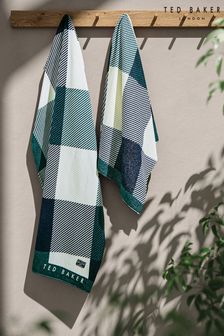 Ted Baker Green House Check Beach Towel (800959) | €54