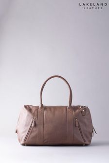 Lakeland Leather Discoverer Large Leather Brown Holdall