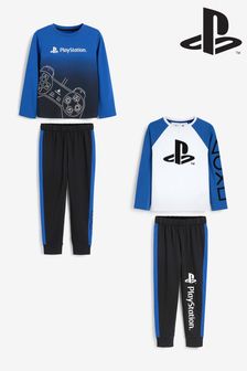 Blue Playstation™ - 2 Pack Pyjamas (3-16yrs) (801414) | MYR 164 - MYR 206