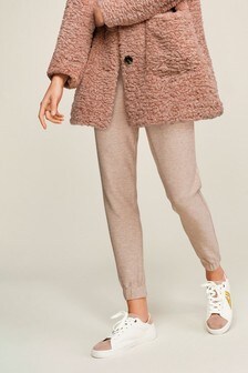 Pantalon de jogging coordonné en sergé