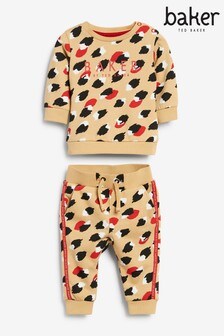 Baker by Ted Baker Stone Printed Tracksuit