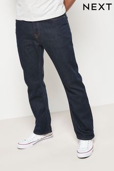 Полоска для полоскания цвета индиго - Расширенные от колена - Классические стретчевые джинсы (802640) | €16