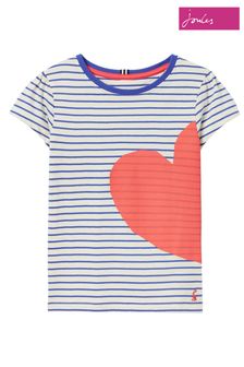 Joules Red Pixie Short Sleeve Screenprint T-Shirt 2-12 Years (802999) | 79 zł - 101 zł