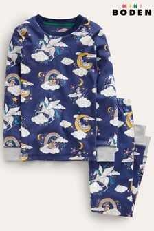 Boden Blue Snug Glow-In-The-Dark Pyjamas (803913) | $64 - $76