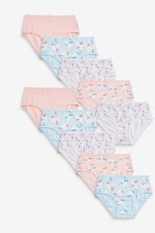  (804166) | HK$114 - HK$156 粉色/藍色獨角獸 - 10件裝三角褲 (1.5-16歲)