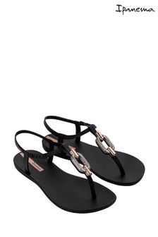 Ipanema Sparkle Rose Black Sandals (804377) | €22