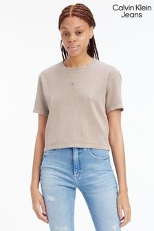 Calvin Klein Jeans Grey Waffle T-Shirt (804877) | €25