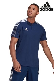כחול כהה - חולצת פולו של adidas דגם Tiro 21 (804950) | ‏140 ₪