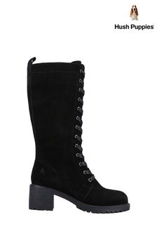 Hush Puppies Frankie Black Lace Boots (804970) | $191