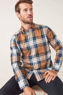 Blue and yellow top shirt mens