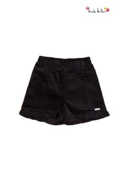 Nicole Miller Velvet Black Shorts (805377) | €15.50 - €18.50