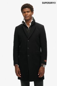 Men s Coats Superdry Overcoat Coatsandjackets Next Luxembourg