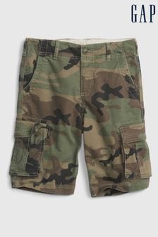 Camuflaj verde - Pantaloni scurți stil militar Gap (5-13ani) (806428) | 149 LEI