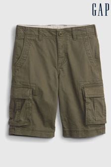 Verde - Pantaloni scurți stil militar Gap (5-13ani) (806450) | 149 LEI