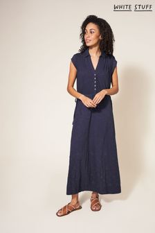 Vijolična obleka iz džersija s kamenčki White Stuff Emb (806453) | €50