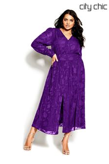 City Chic Purple Sweet Sass Dress (806903) | 87 €
