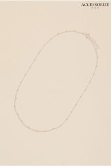Accessorize Silver Tone Sterling Bobble Necklace (807936) | TRY 636