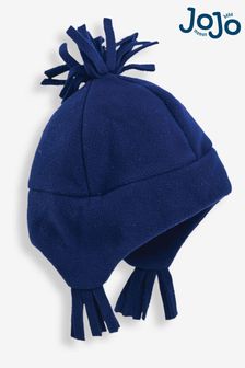 Bleu marine - Chapeau Jojo Maman Polarfleece Pixie bébé (808236) | €14