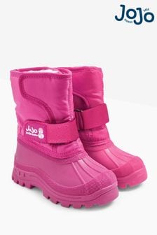 JoJo Maman Bébé Raspberry Alpine Snow Boots (808247) | kr440