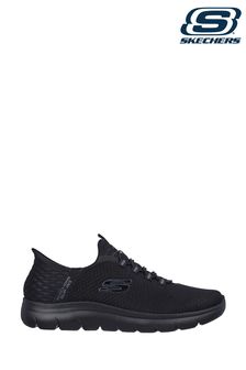 Skechers Black Slipins Summits High Range Shoes (808394) | €87