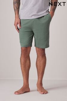Žajbljevo zelena - Standardni kroj - Lahke kratke hlače (809087) | €14