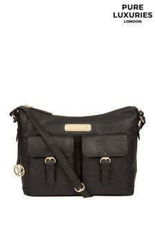 Pure Luxuries London Jenna Leather Shoulder Bag (809697) | $187