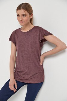 T-shirt à manches évasées